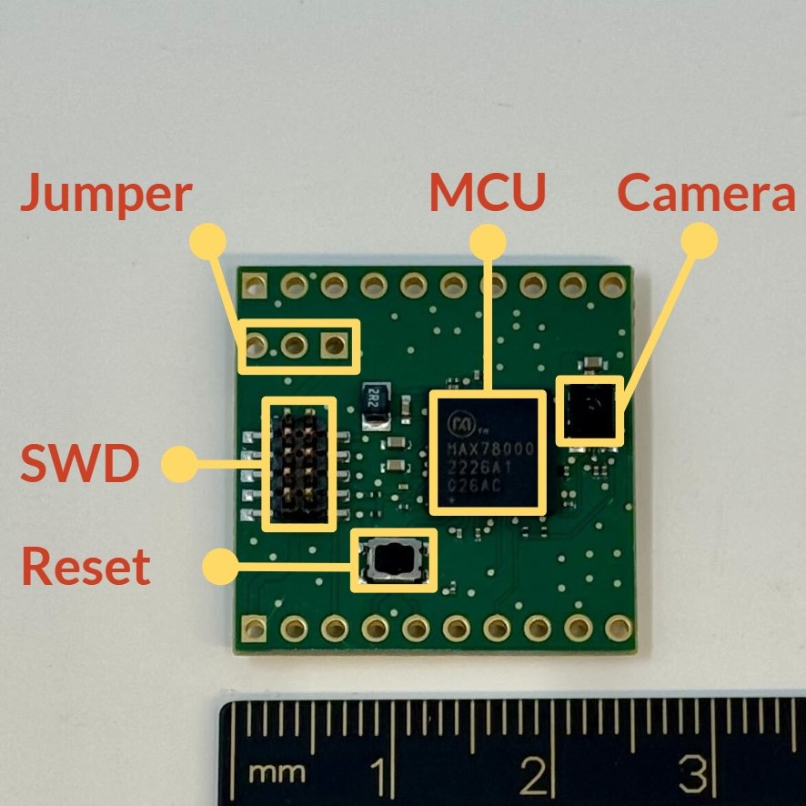 MAX78000 PCB labels